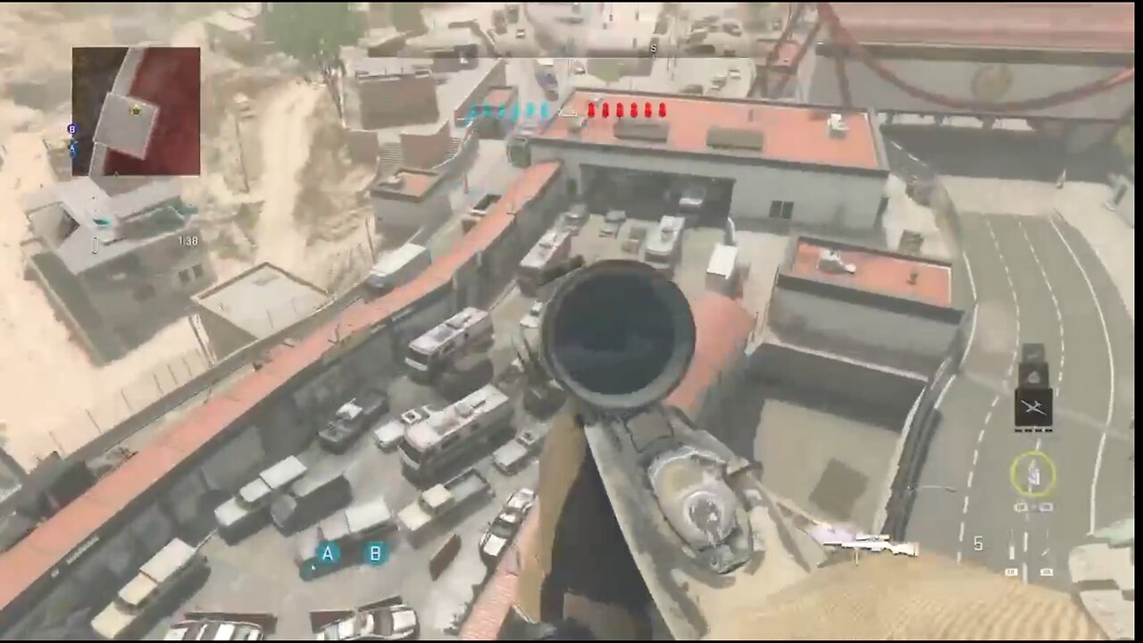 Mw2 Flying Trickshot Hitmarker!!