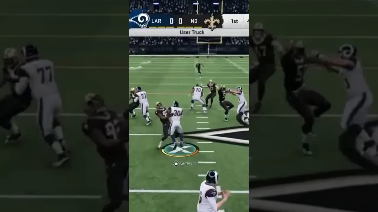 TODD GURLEY BEAST MODE IN MADDEN