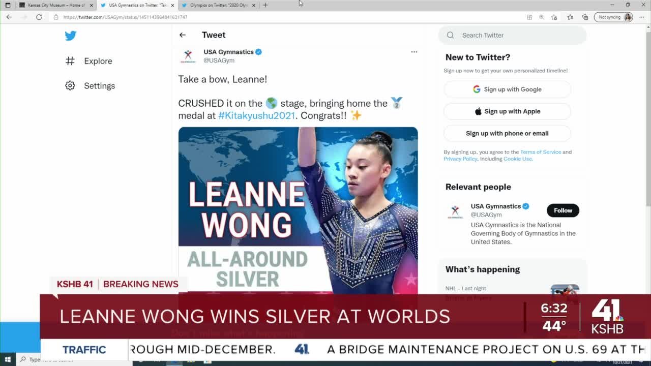 Leanne Wong wins silver at Worlds