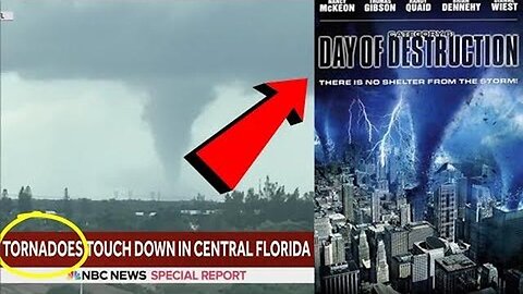 SCRIPTED REALITY! CATEGORY 6 DAY OF DESTRUCTION! TORNADOES MERGE WITH HURRICANE TO MAKE A MEGASTORM!