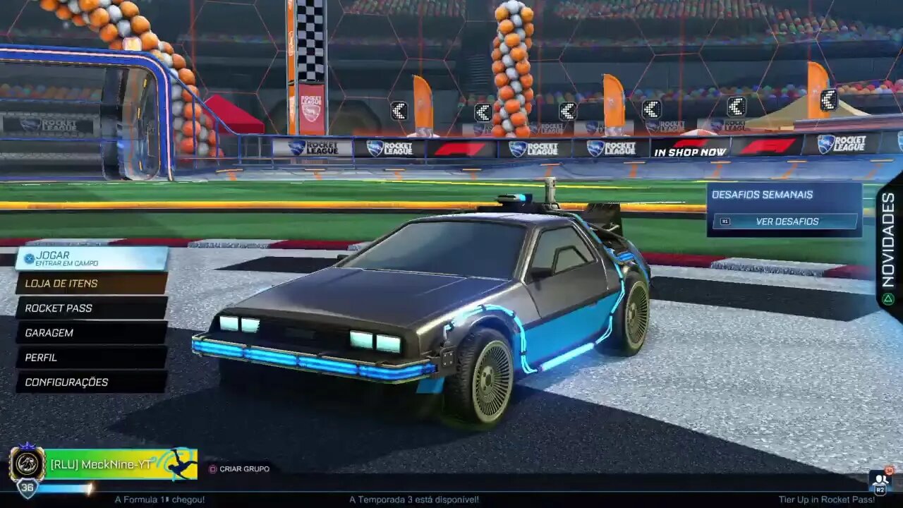 ROCKET LEAGUE - Mas eu to a 3 SEMANAS sem jogar