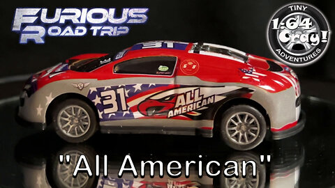 "All American" in Red/Grey- Model by Furious Road Trip