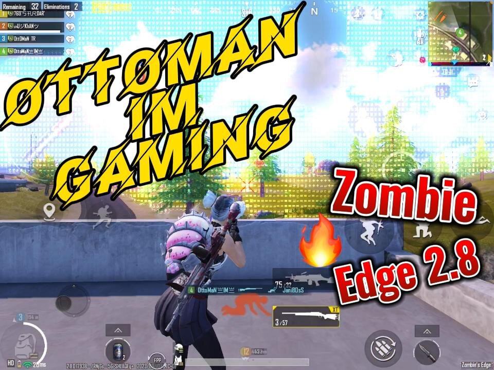 OttoMan☆IM☆Gaming | BOOM BAAM #PUBG #MOBILE #CLASSIC #GAMEPLAY OF #ZOMBIE #EDGE 2.8 091123