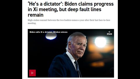 Biden calls president Xi a dictator, but is he?