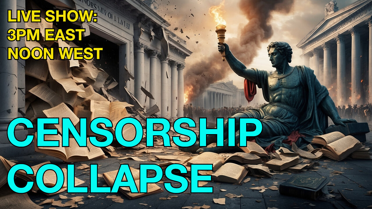 Censorship Collapse: How Elites Lose Control Without It ☕ 🔥 #censorship #elites #hillary