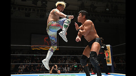 Sanada vs Kaito Kiyomiya G1 Climax 33 Highlights