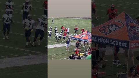HERITAGE Vs APPOMATTOX RB #4 MARQUIS WHITE🔥❗️ #fypシ #americanfootball #highschoolfootball