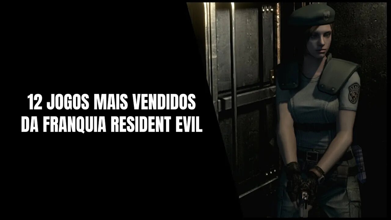 Jogos mais Vendidos da Franquia Resident Evil