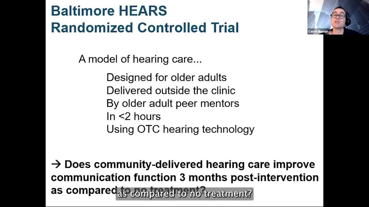 HLAA Research Symposium 2021: Hearing Care for All Innovations in Extending the Reach of Hearing Care