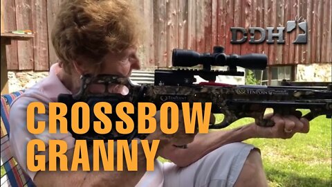 Grandma's Reaction to First Crossbow is One to Remember