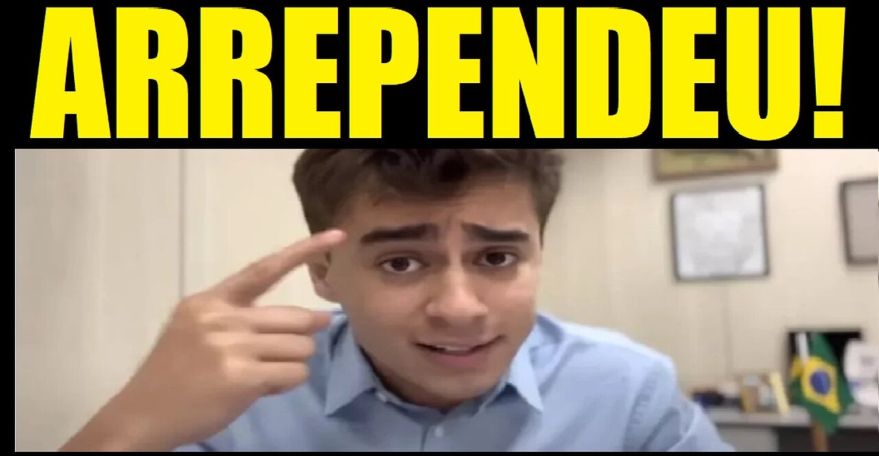 FEZ O L E SE ARREPENDEU EXPÕE NIKOLAS FERREIRA