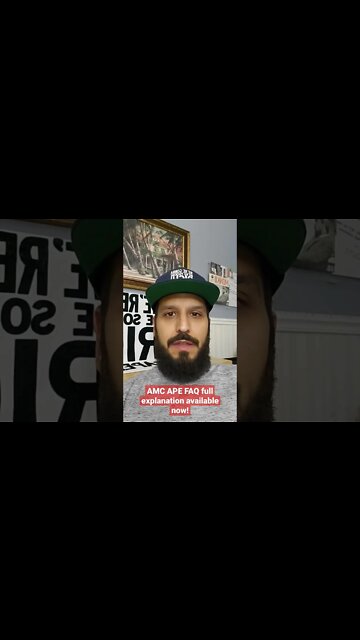 AMC #APE Dividend FAQ FULL EXPLANATION, KILLING THE F.U.D. WITH OPTIONS DETAILS!