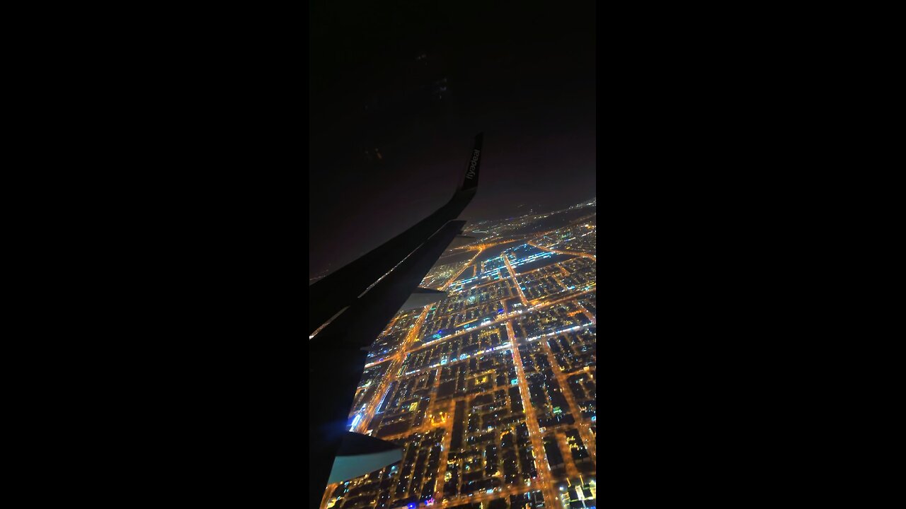 Landing view in riyadh