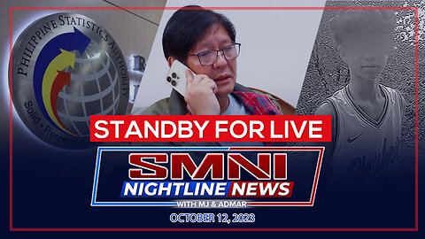 SMNI Nightline News with Admar Vilando & MJ Mondejar | October 12, 2023