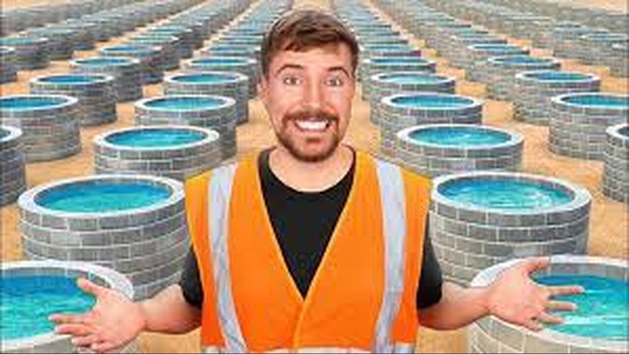 Mr.beast Built 100 Wells In Africa