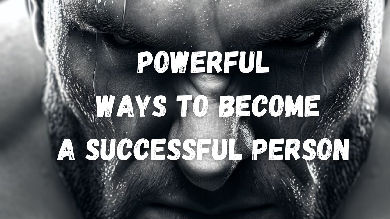 Best ways to become a successful person