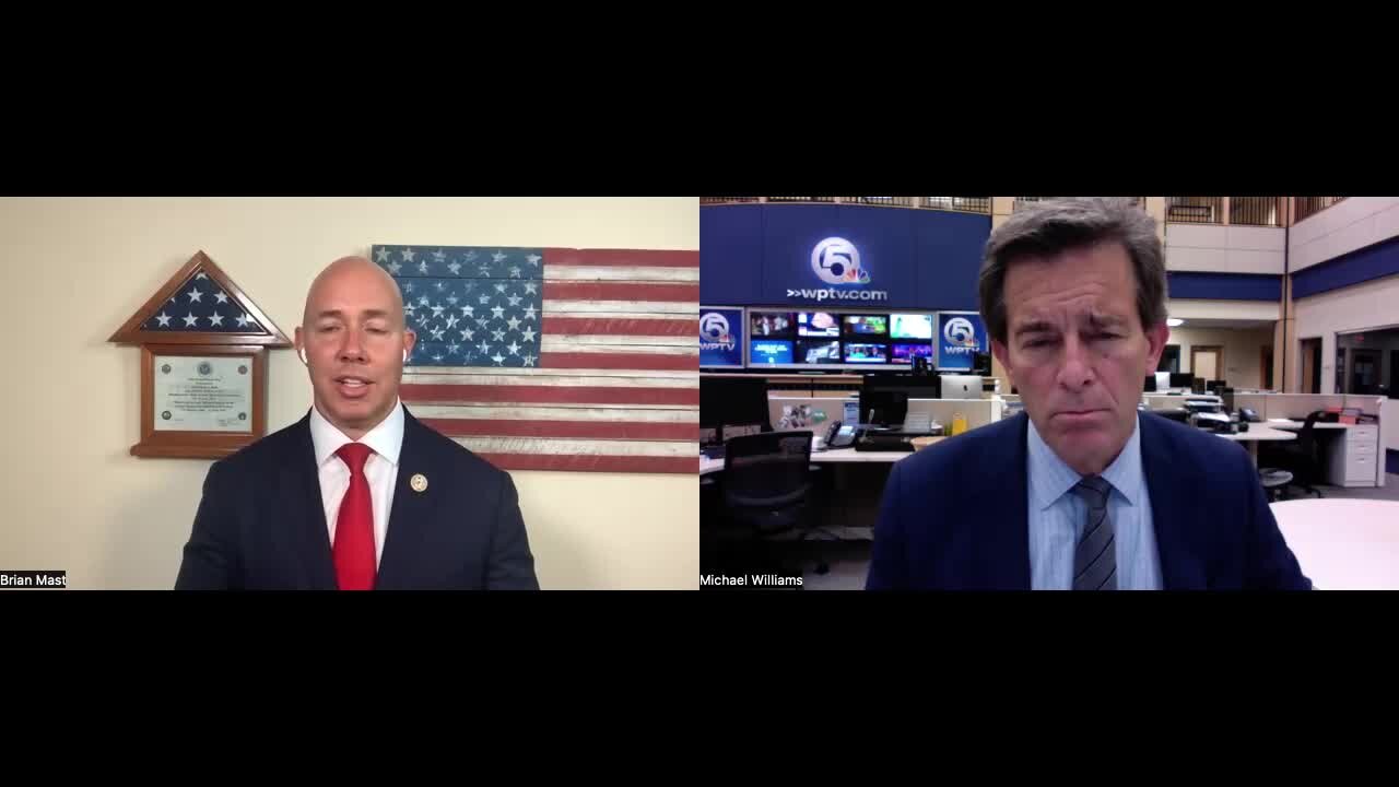 U.S. Rep. Brian Mast shares thoughts on Trump indictment