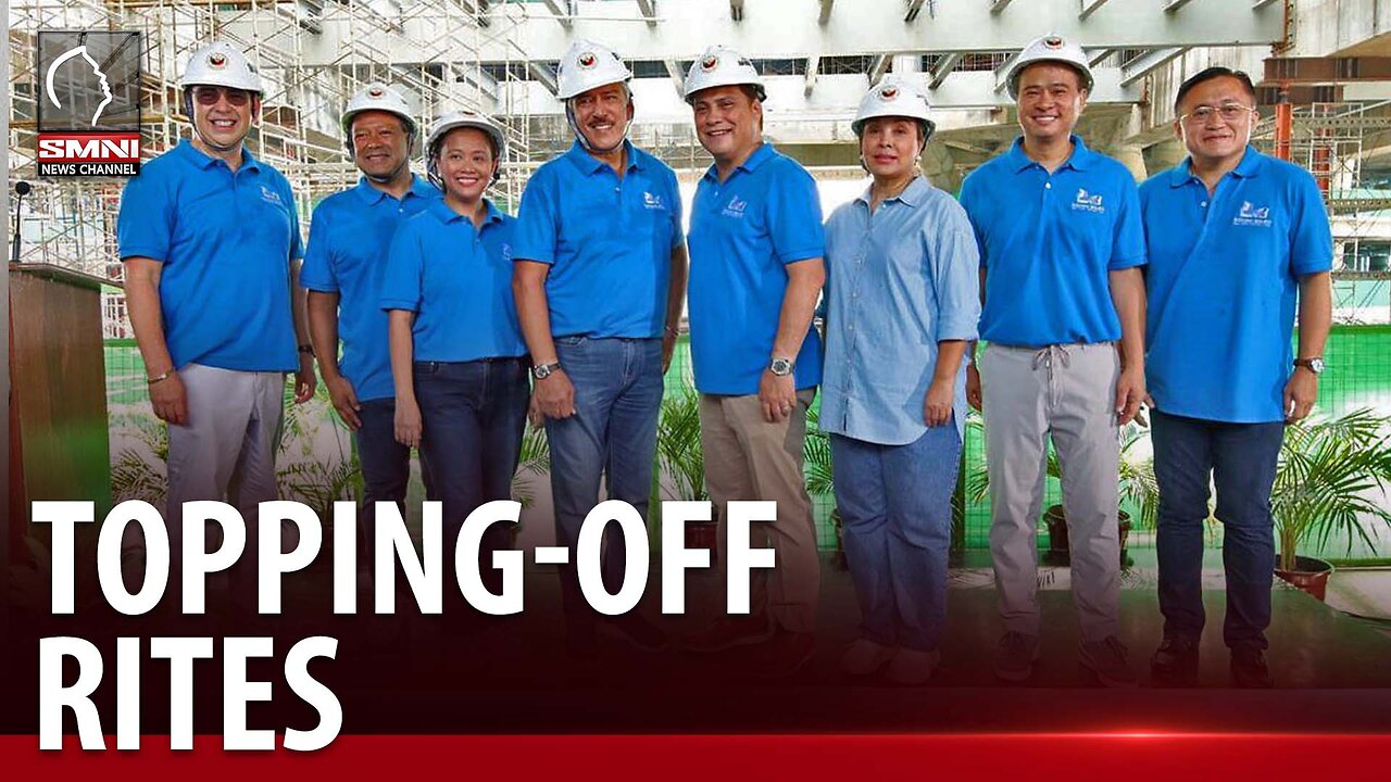 Senado, nagsagawa ng topping-off rites para sa bagong Senate building