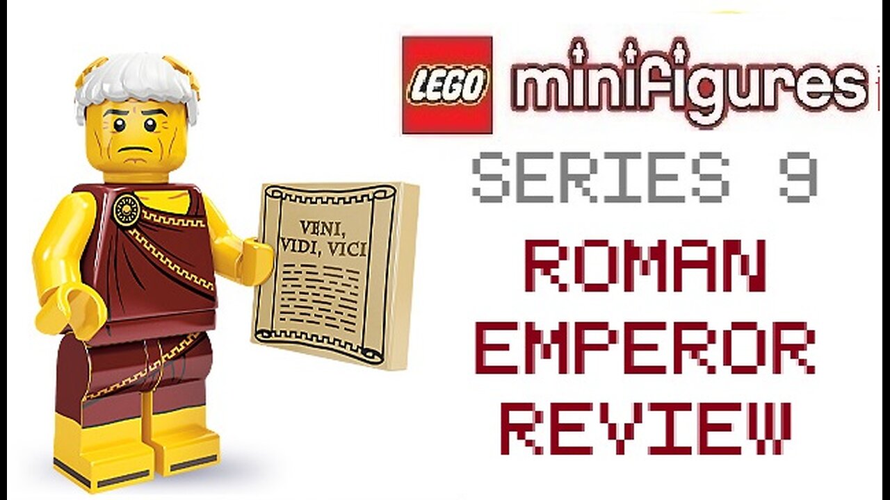 Lego Minifigures Series 9 Roman Emperor Review