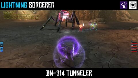 SWTOR Lightning Sorcerer Boss Fight - DN-314 Tunneler | Hammerstation Flashpoint | Master Mode