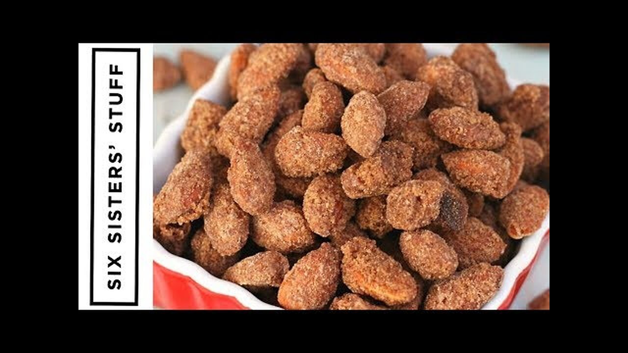 Easy Slow Cooker Cinnamon Almonds