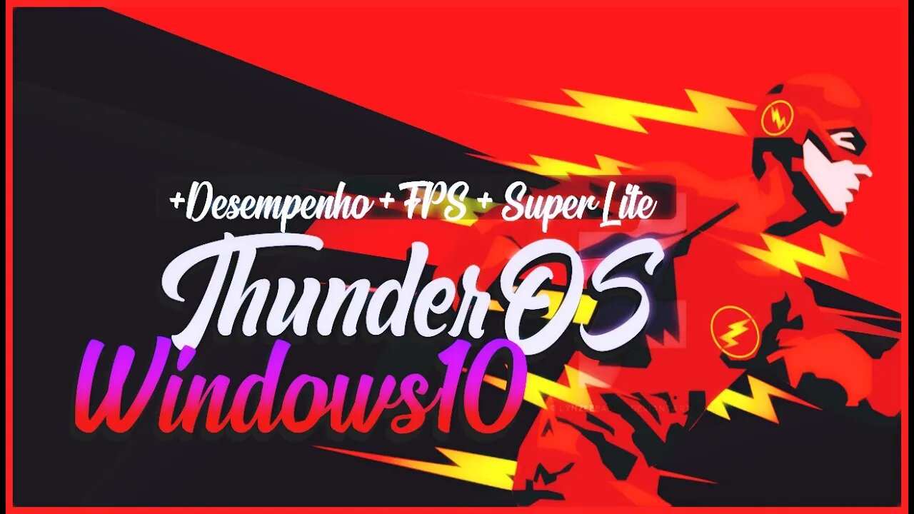 ✅ Windows 10 Gamer ThunderOS x64 SUPER RÁPIDO PERFEITO PARA JOGOS!