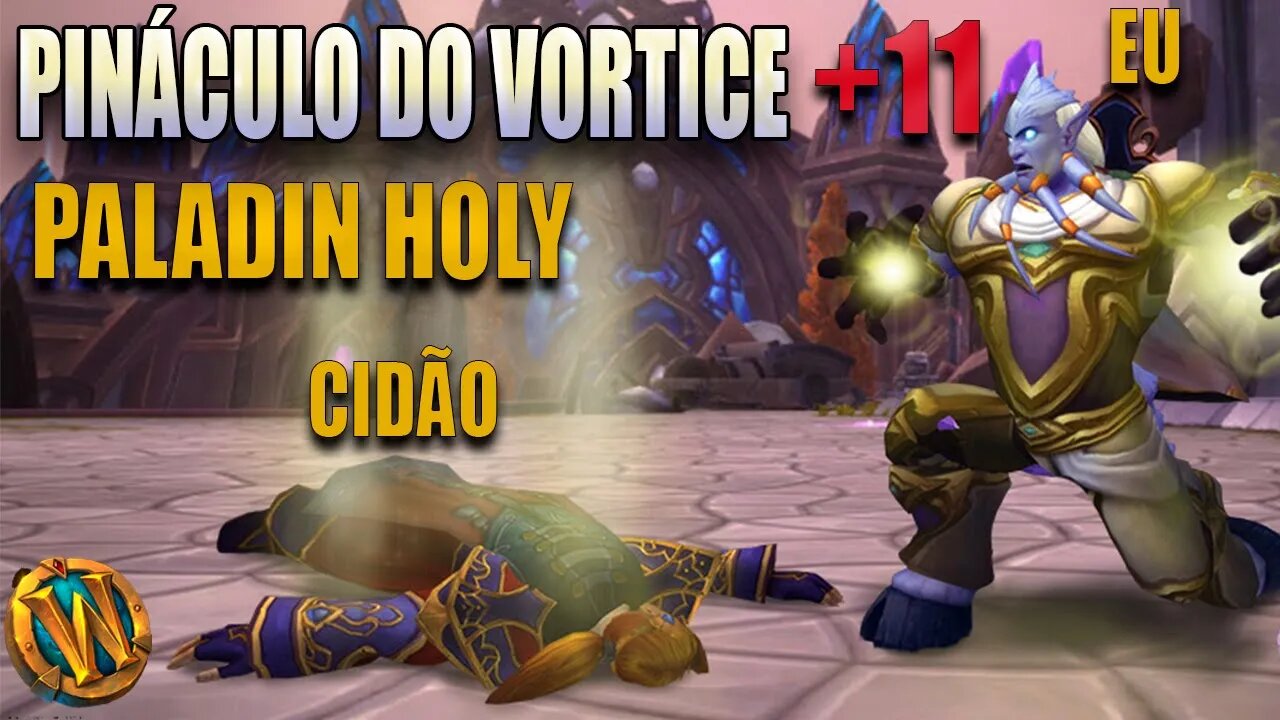 PALADIN HOLY 10.1 - ME COLOCARAM DE HEALER NUMA DUNGEON E OLHA SÓ O QUE ACONTECEU!!