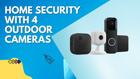 ✅ blink whole home security system bundle Outdoor 4 camera