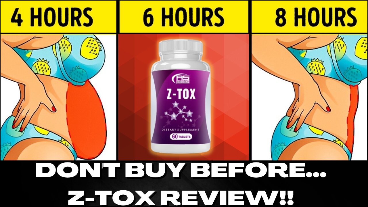 Z-Tox Reviews : Is ZTox Detox Supplement 🚨- [ Ingredients Legit Or Waste Of Money ]