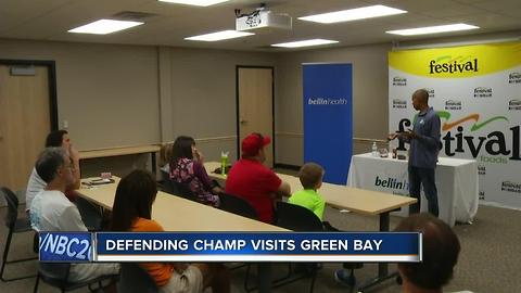 Defending Bellin Run Champ visits Green Bay