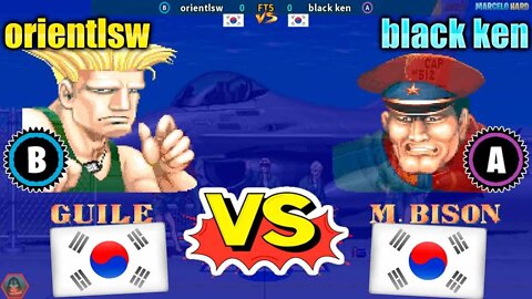 Street Fighter II': Champion Edition (orientlsw Vs. black ken) [South Korea Vs. South Korea]