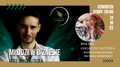 Młodzi w biznesie | Mikołaj Tesla Live S01 E09