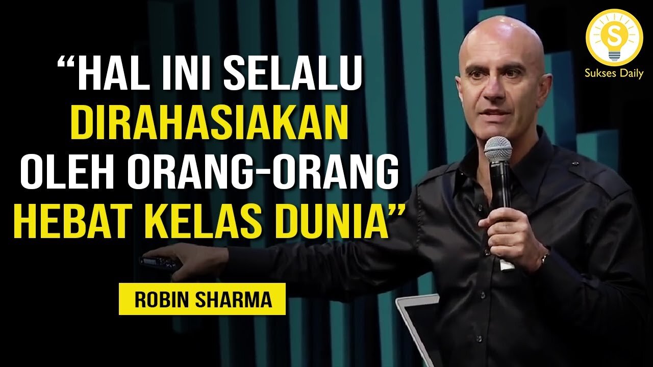 Only The Top 5% Of The World's Population Know This - Robin Sharma