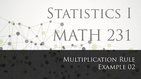 Multiplication Rule: Example 02