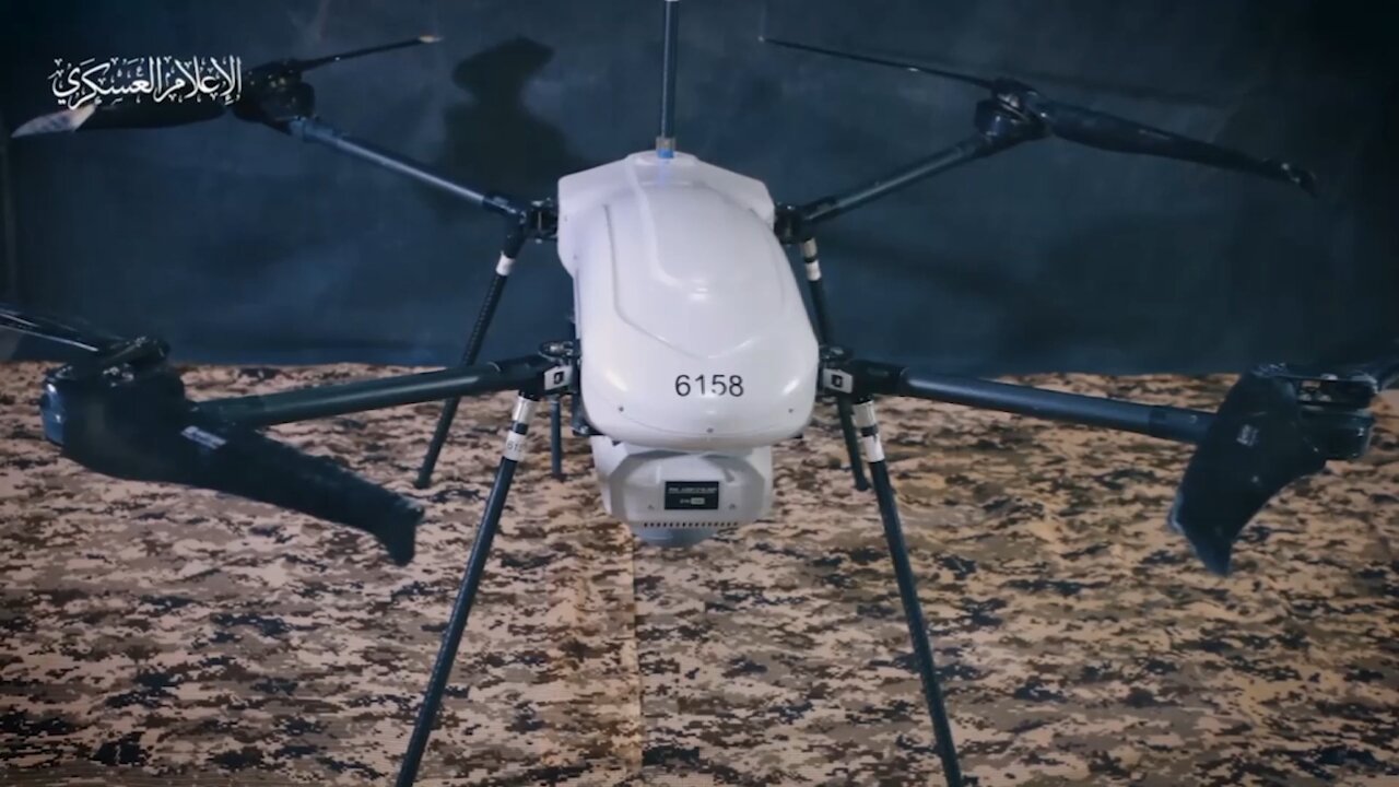 A Zionist Quadcopter Retrieved by Hamas