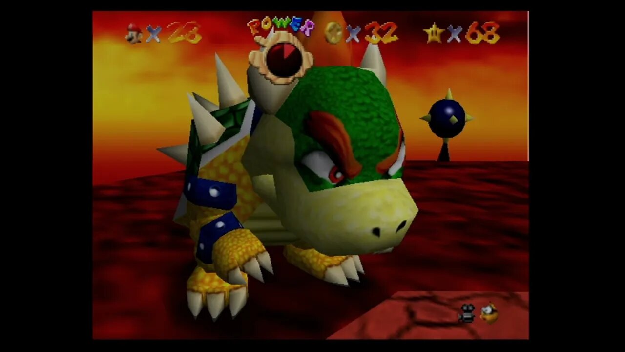 Super Mario 64 #10 Bowser in the Fire Sea (No Commentary)