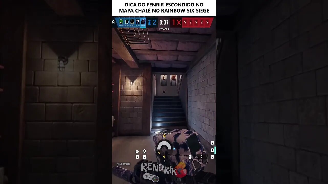 DICA DO FENRIR ESCONDIDO NO MAPA CHALÉ NO RAINBOW SIX SIEGE #rainbowsixsiege #rainbowsixclips #r6