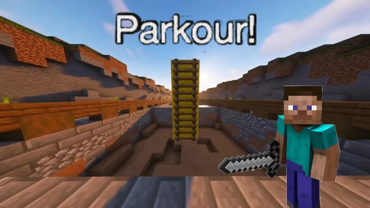 Minecraft parkour mode rtx on | Minecraft stunts