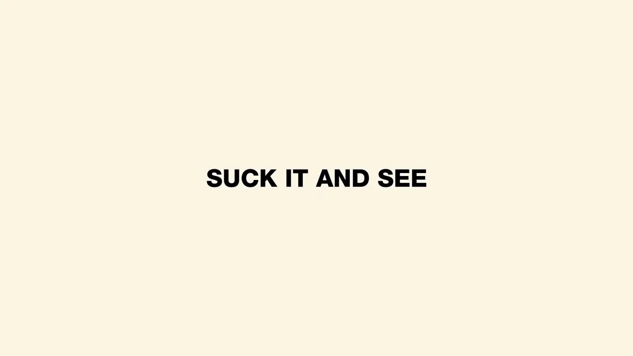 Black Treacle but 10% faster - Arctic Monkeys