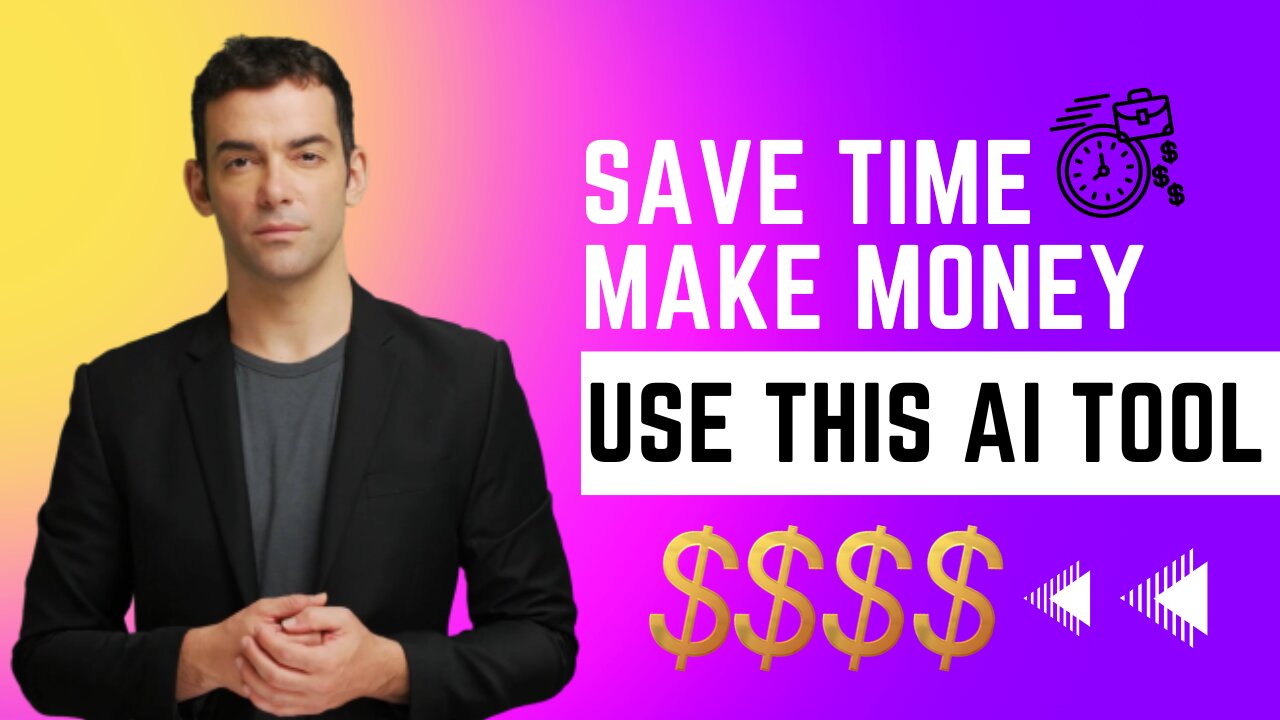 Use This AI Tool To Save Time & Make Money Now !!