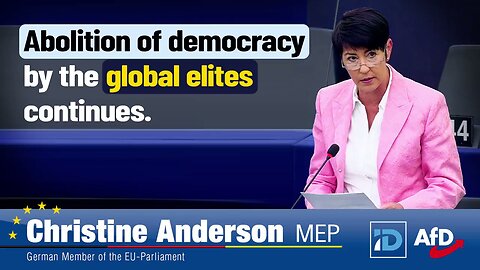 "FIGHTING FOR FREEDOM" - THE DOCUMENTARY FILM FROM THE EU PARLIAMENT! CHRISTINE ANDERSON