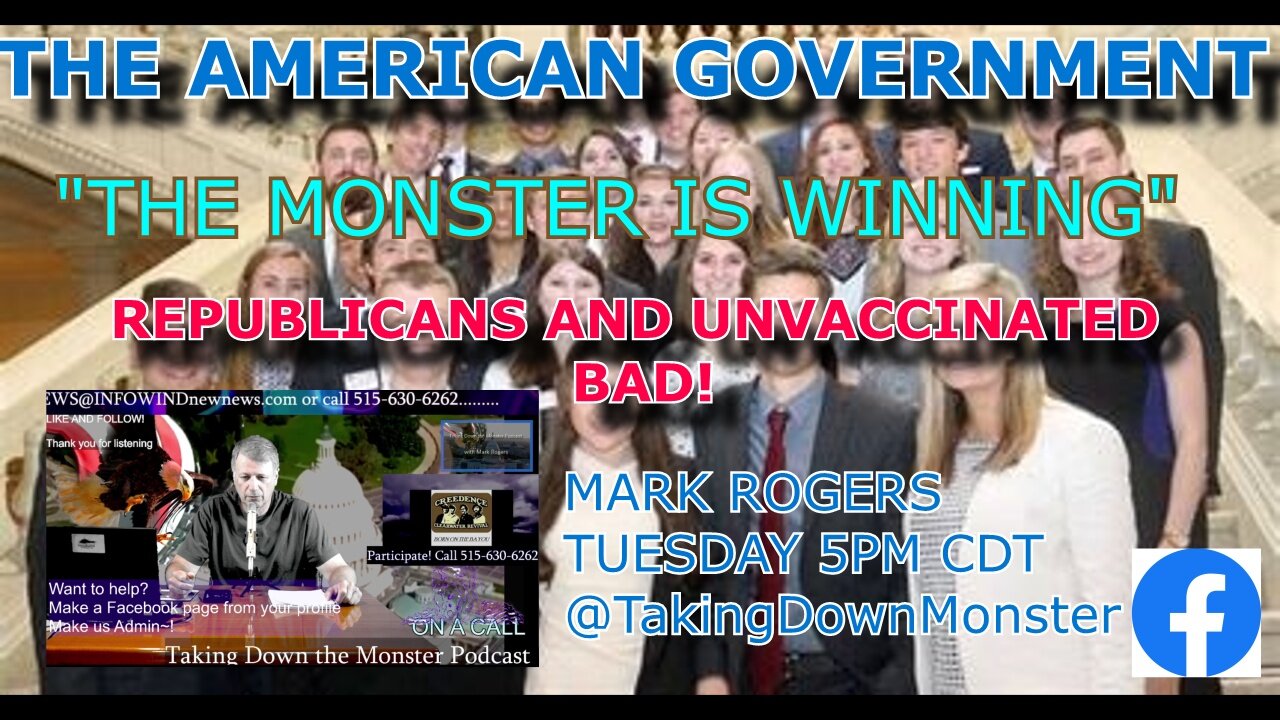 THE MONSTER IS WINNING! WHAT WE SHOULD DO!? Mark Rogers Taking Down the Monster Podcast Episode 45