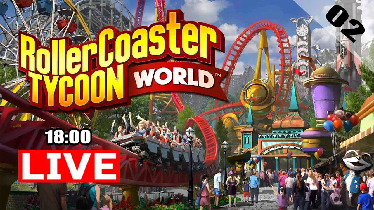 Vem Pra Live! - RollerCoaster Tycoon World - Ep2