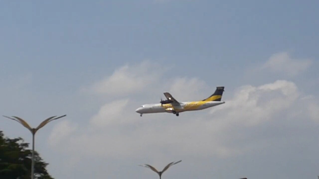 ATR72-600 PR-MPW na final antes de pousar em Manaus vindo de não sei onde