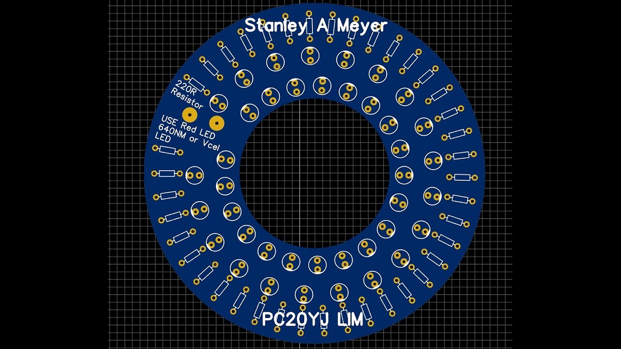 THE STACKED CELL WITH RED LED RING