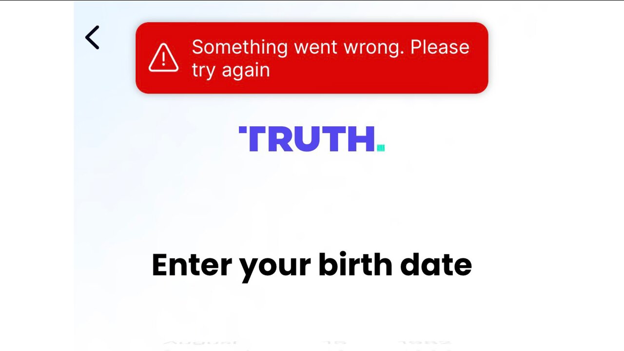 Donald Trump's ‘Truth Social’ app goes live and shows error message while joining