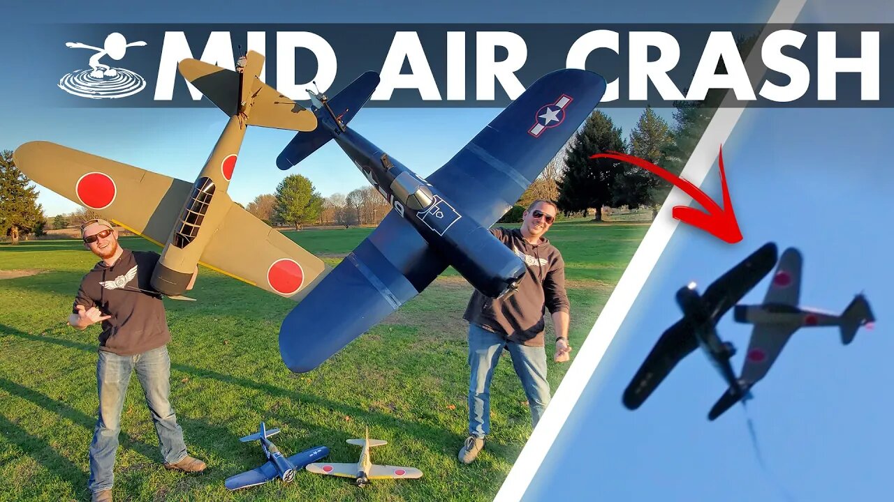 We Crashed our Precious Warbirds! 😱 Corsair VS Zero! 🔥