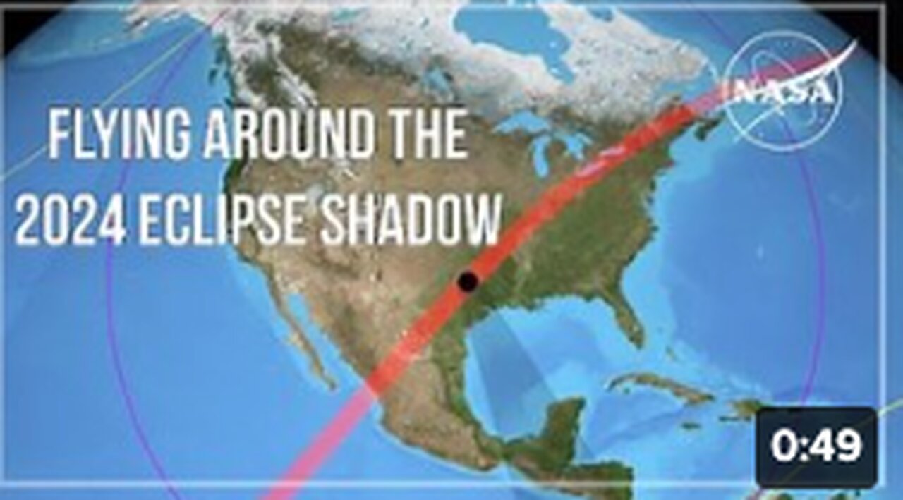 Solar Eclipse April 2024 on Flat Earth