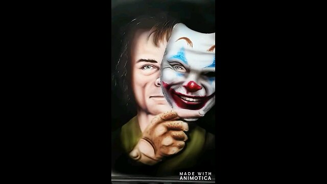 The Joker Airbrush Art time lapse