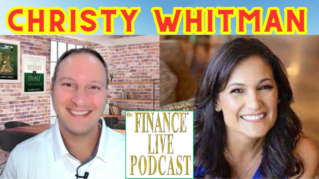 Dr. Finance Live Podcast Episode 2 - Christy Whitman Interview - New York Times Best-Selling Author